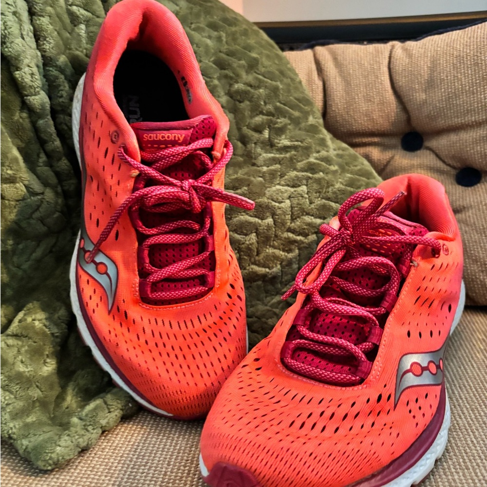 Saucony Women's Vibrant Orange Athletic Shoes